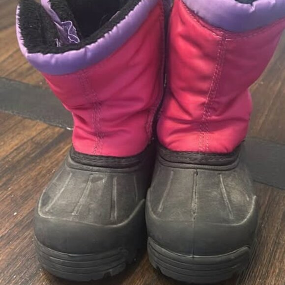 Toddler Girls snow boots - size 8 - Picture 1 of 2
